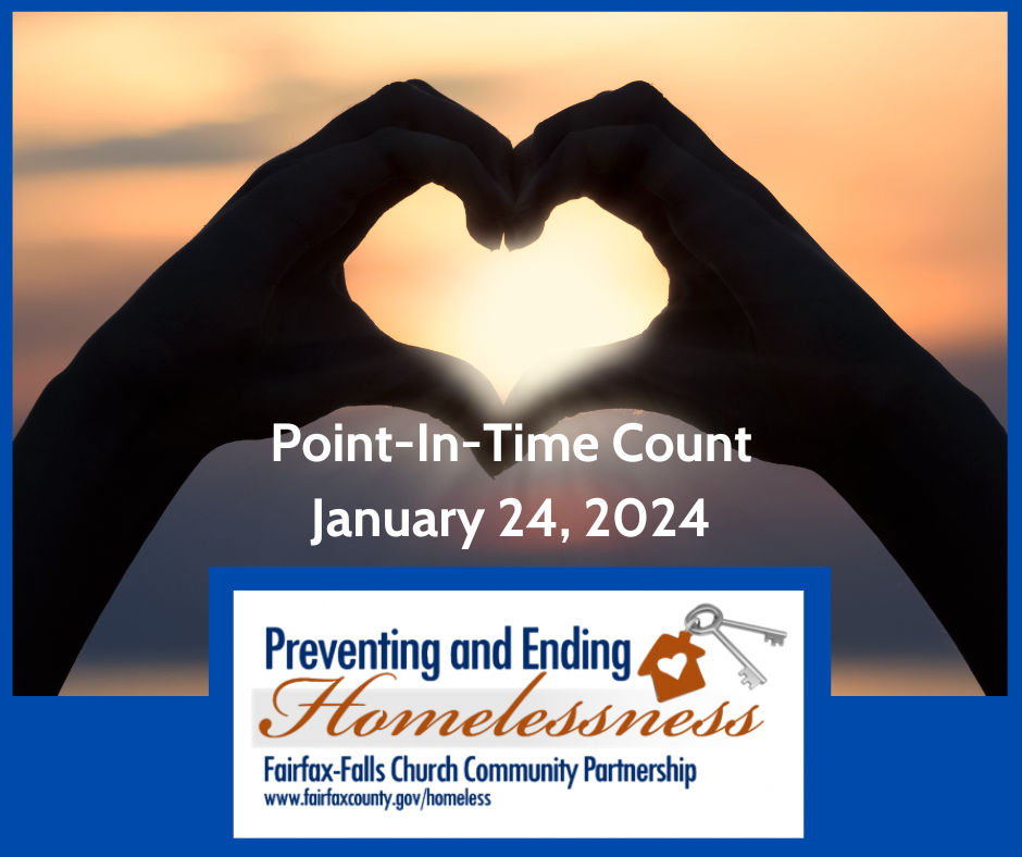 Fairfax County to Conduct Annual Homelessness Count on January 24, 2024